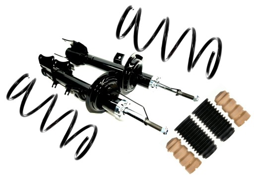 55351056KPL-5, 55351056KPL-5 - Амортизаторы пружины задние alfa romeo 147 156 hd! ##