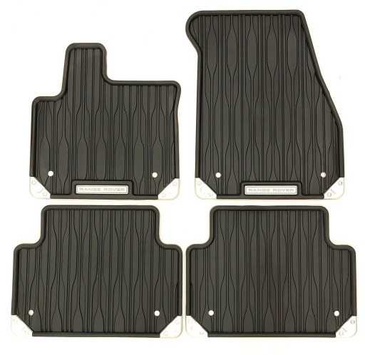 Резиновые коврики Range Rover Evoque, новая модель.