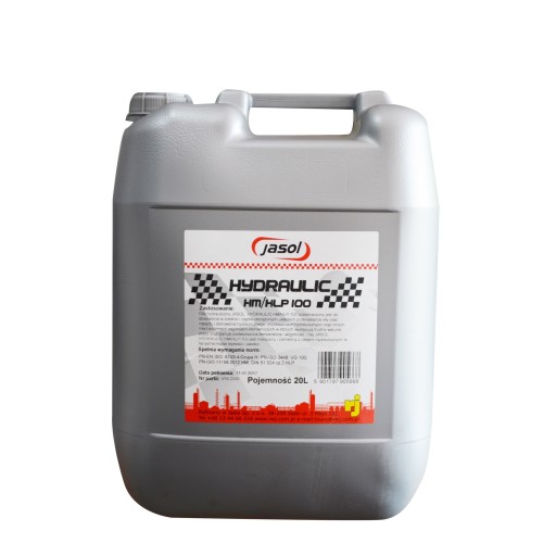 Гідравлічне масло JASOL HM / HLP 100 - - 20 літрів