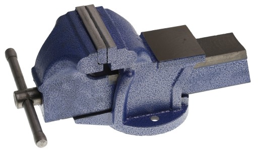 Слесарные тиски из твердого чугуна наковальня 100 мм