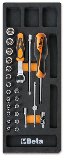 ПРОФІЛЬНА ВСТАВКА З РОЗЕТКАМИ + AKC BETA 2450/M91