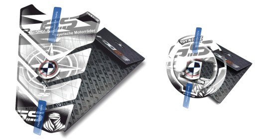 TANK-PAD + Cap-PAD від FOOQS для BMW R-1200-GS