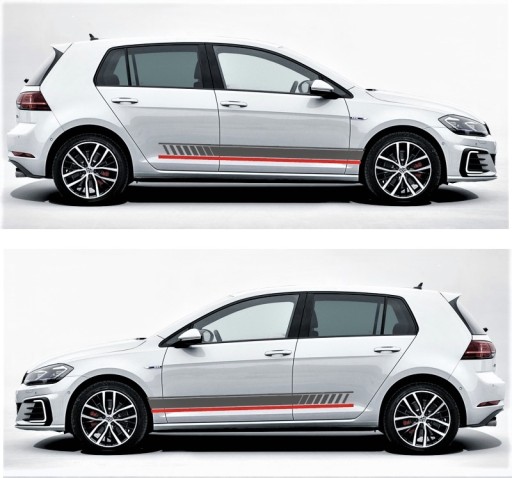 Ремені для автомобіля 190 см наклейки сіро-червоні