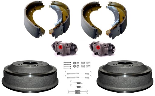 Барабани щелепи JUMPER Ducato BOXER 1994-2002 1800 кг