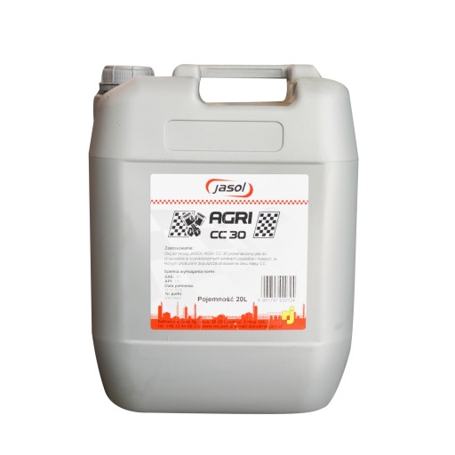 Масло моторное Jasol (20л) 30, API CC
