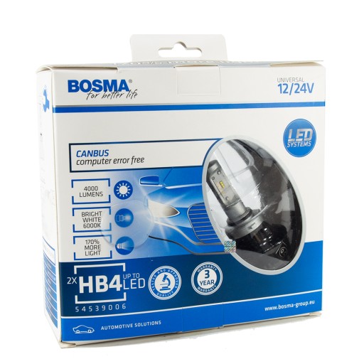 6445 - СІД ХБ4 4000ЛЬМ 12 / 24В ВГОРУ ДО СІД