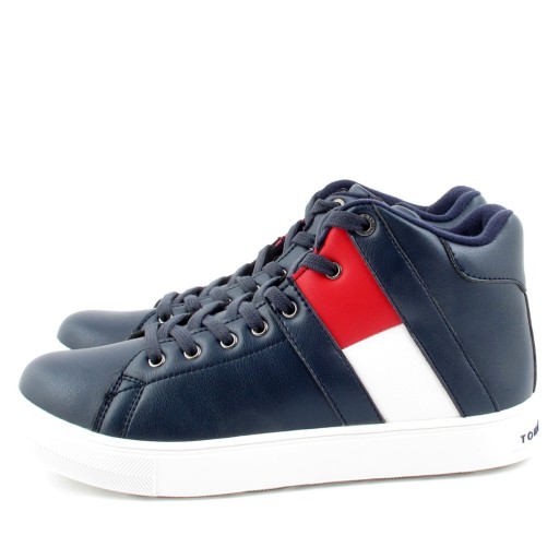 TOMMY HILFIGER T4T3B4 granatowe trzewiki rozm 36