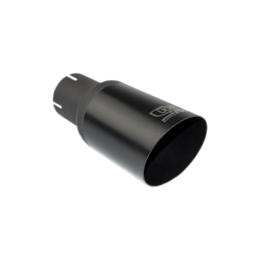 NBL1-08-1* - Наконечник глушника Одиночний круглий 80 мм чорний