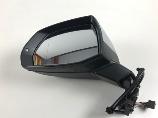 4M0 - ЗЕРКАЛО ЛЕВОЕ AUDI SQ7 Q7 4M 8 PIN SATIN CHROME