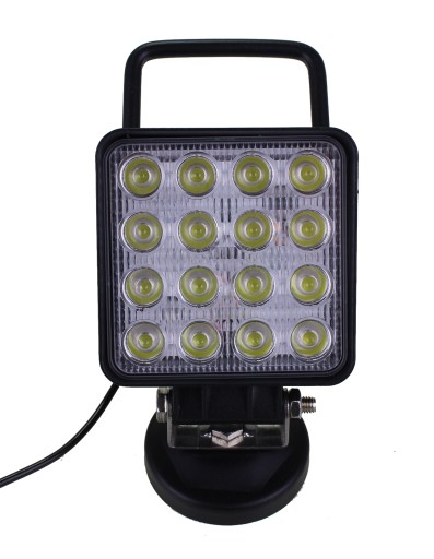 77029 - 16 СВЕТОДИОДНАЯ РАБОЧАЯ ЛАМПА ДЛЯ МАГНИТА 48 ВТ 12-24 В ХИТ