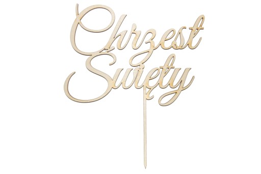 Хрестильна прикраса CAKE TOPPER