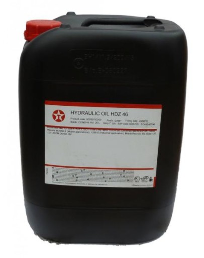 TEXACO HYDRAULIC OIL HDZ 46 20л