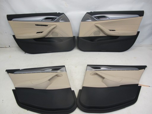 Боковые двери BMW G30 G31 LED.КОЖА