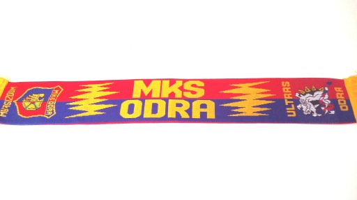 ШАРФ MKS ODRA WODZISŁAW ŚL ULTRAS - ДВОСТОРОННИЙ.