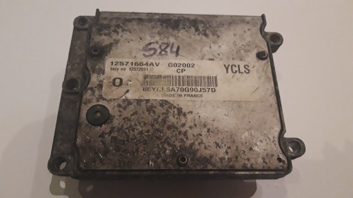 Контроллер двигателя 12571664av ycls