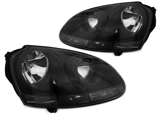 Reflektory Lampy kp BLACK GTI VW GOLF 5 V 1K JETTA