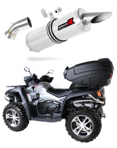 CF001DE - выхлоп DOMINATOR круглый X8 Terralander 800 12-16