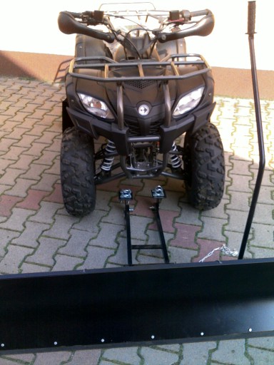 Снежная вилка с ручкой для квадроцикла BARTON MIKILON