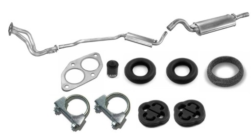 01.148 01.04 - AUDI 80 B3 1.6 2.0 колекторна труба + Глушники