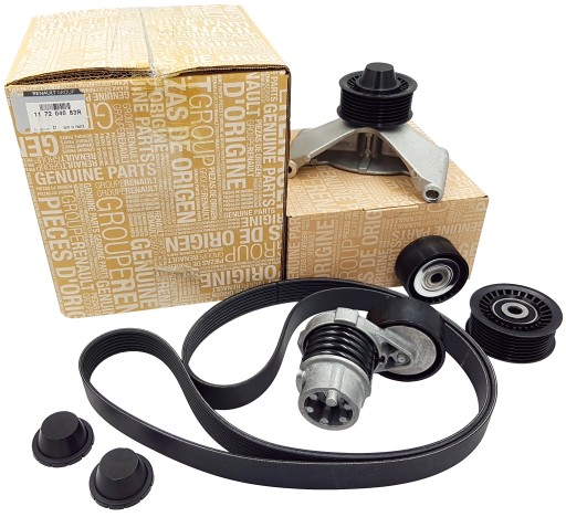 117204083R - КОМПЛЕКТ МНОГОРУЧНЫХ РЕМНЕЙ. RENAULT CLIO, CA ОРГ REN