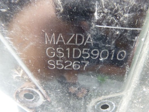 MAZDA 6 GH 07- TÜR LINKS VORNE