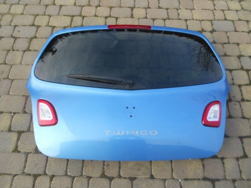 RENAULT TWINGO 2 II ПОДЪЕМ 11- ЗАДНЯЯ ДВЕРЬ ЗАДНЯЯ ДВЕРЬ