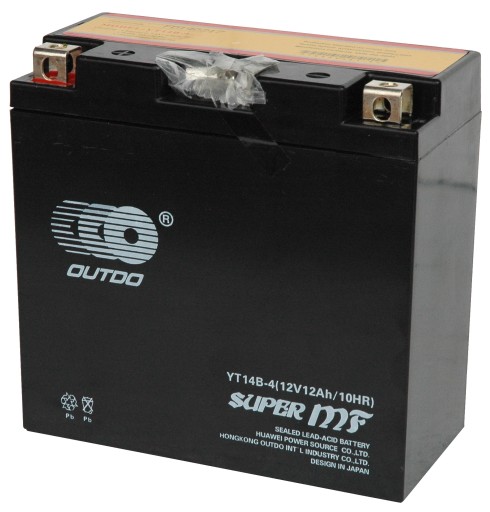 YT14B-4 - Акумулятор YT14B-BS YAMAHA XVS 1100 V-STAR MT-01