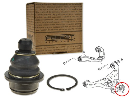 Палец поперечного важеля nissan 0220-333