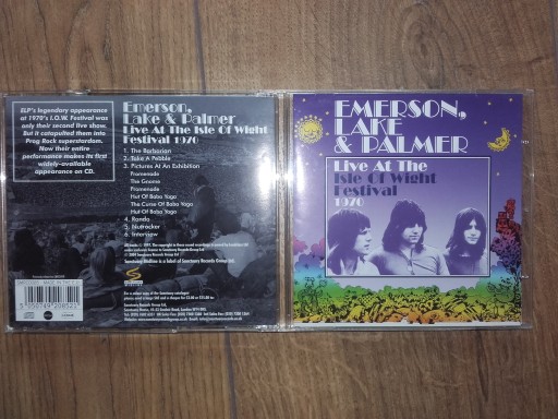 EMERSON LAKE PALMER Live At The Isle Of Wight 1970 14084513126 Sklepy