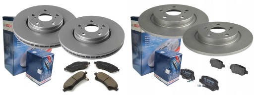 Диски колодки BOSCH передня задня TOYOTA AVENSIS T27