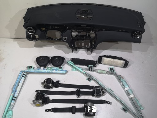 123 - MERCEDES GLC W253 дошка консоль подушка безпеки ремені ORG