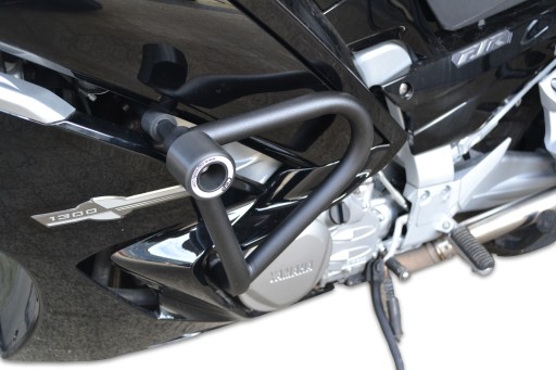 GMOLE ПЕРЕДНЯ + ЗАДНЯ YAMAHA FJR 1300 МАТОВИЙ ЧОРНИЙ