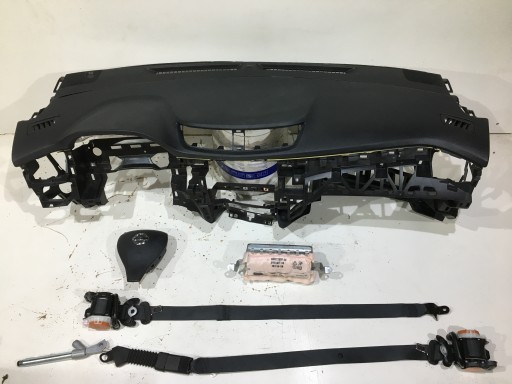 NISSAN QASHQAI 2 II ДОСКА КОНСОЛЬ ПОДУШКА БЕЗОПАСНОСТИ РЕМНИ