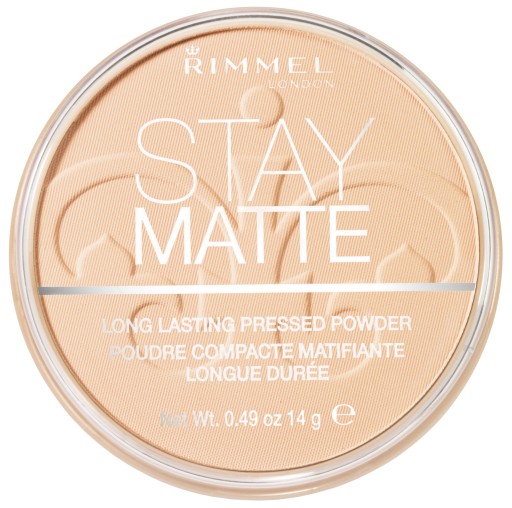 RIMMEL STAY MATTE PUDER MATUJĄCY 001 TRANSPARENT