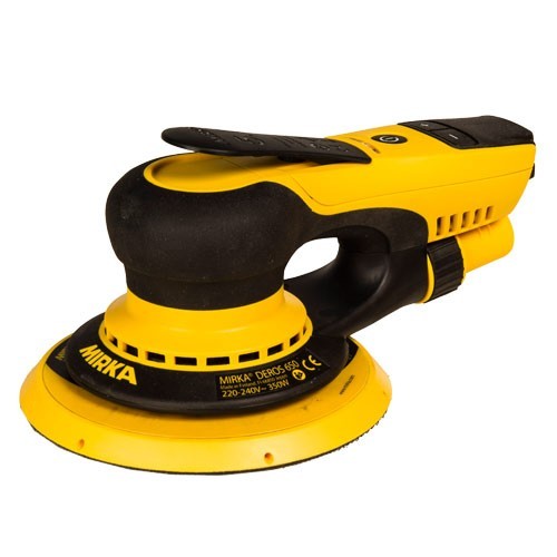 MIRKA ЭЛЕКТТРИЧЕСКАЯ ШЛИФОВАЛЬНАЯ МАШИНА DEROS 650 CV ШАГ 5