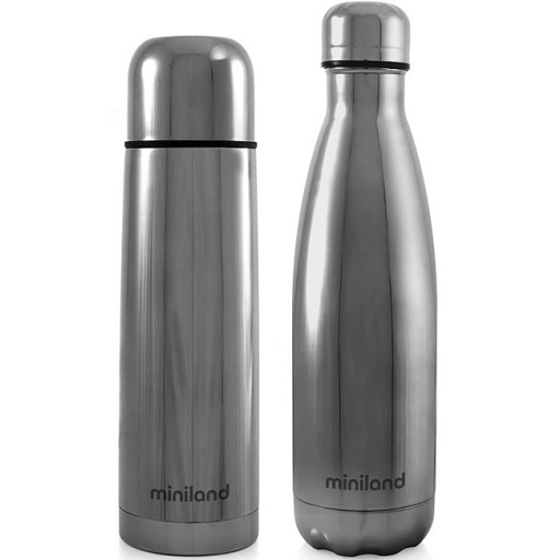 Термос для напоїв Miniland 0,5 л, срібний