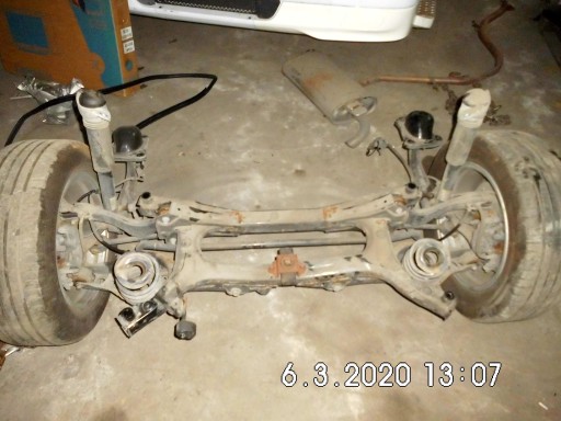 Балка toyota c-hr, підвіска задня