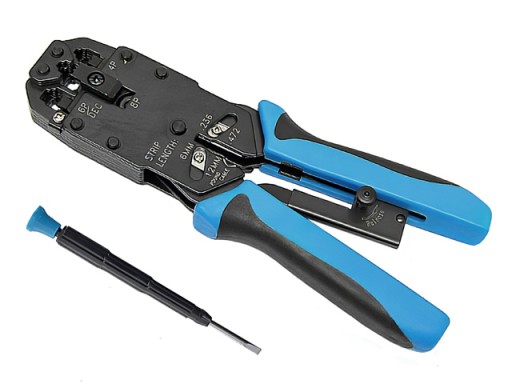 Обжимной инструмент 8/6 / 4P RJ45 HANLONG HT-2008AR