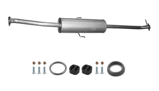 09.11 - HONDA CR-V 2.0 (2002-2006) СРЕДНИЙ ГЛУШИТЕЛЬ