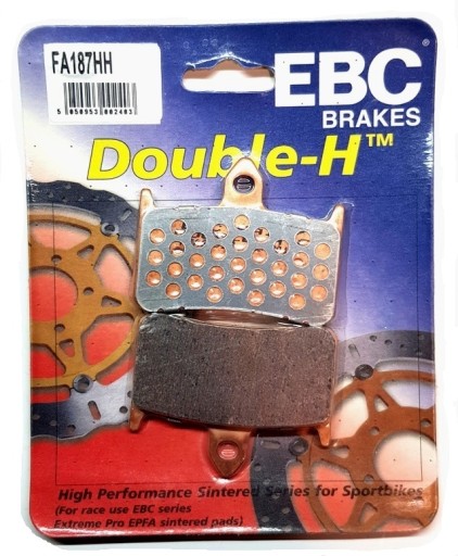 FA187HH - КОЛОДКИ ПЕРЕДНИЕ HONDA CB 250 F HORNET № RFV VFR 750