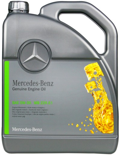 MERCEDES 5W30 DPF MB 229.51 5л