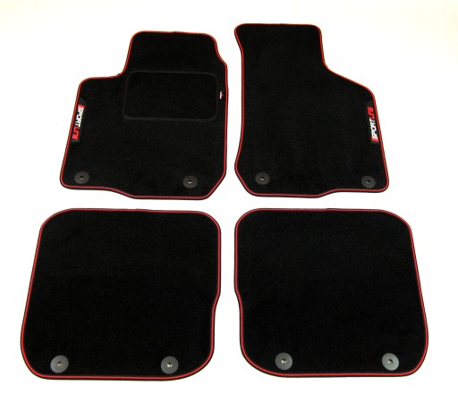 AUDI A3 8L (1996-2003) велюровые коврики + стопоры