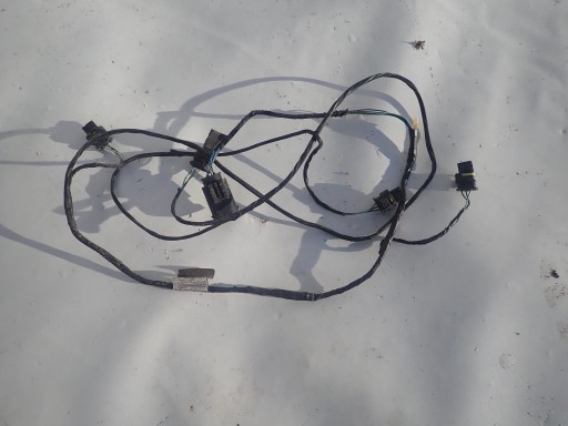 BMW 5 F10 F11 10-17 bundle wiring of a bumper