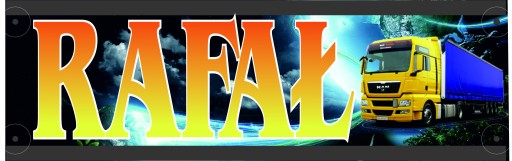 50x12 LED tir цветная именная доска + бесплатно