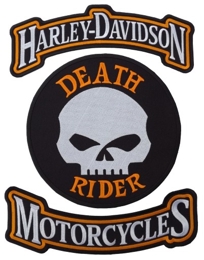 Var полоса HARLEY + MOTORCYCLES + Death RIDER