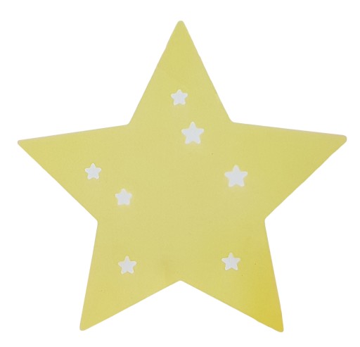 ДЕКОРАТИВНИЙ СВІТЛОДІОДНИЙ НАСТІННИЙ СВІТИЛЬНИК 34х4х32 см ЗІРКА