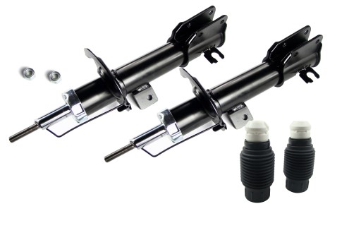 052395 - Амортизатори х2 передні + бампери + чехли fiat stilo