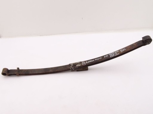 7cm - Iveco eurocargo ii iii 02-15 передня пружина 2 листи 7см