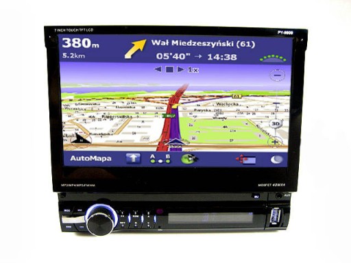 НАВИГАЦИЯ АВТОМОБИЛЯ РАДИО ТВ ВЫДВИЖНОЙ ЭКРАН 7