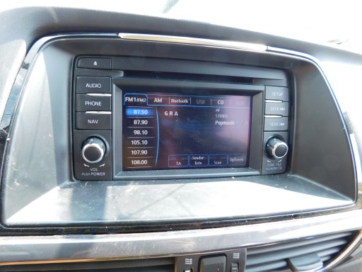 MAZDA 6 2013r GJ навігація радіо CV-VM42F0JM